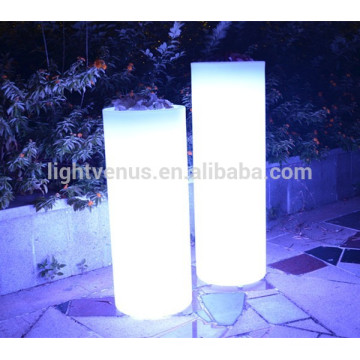 led big flower pot cheap decoration planter pots white led lighting